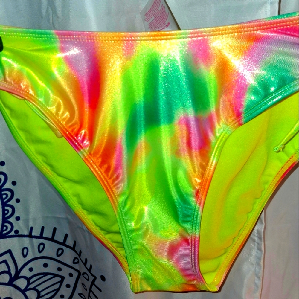 Vibrant Tie-Dye Bikini Bottom